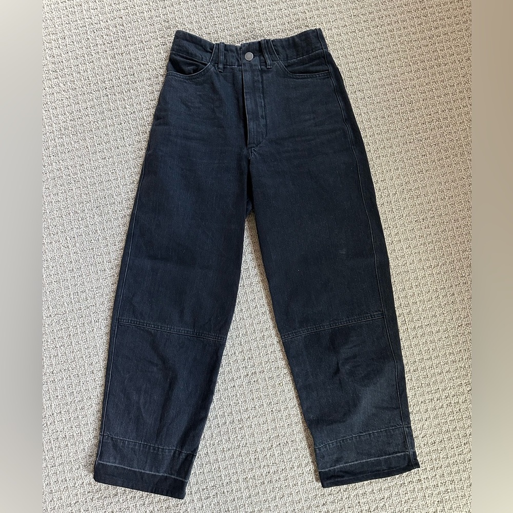 Micaela Greg Seamed Jean in Black
